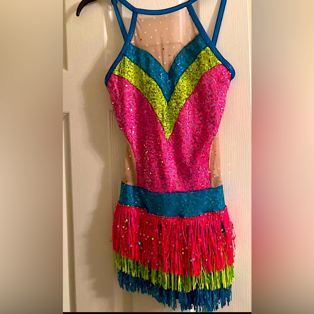 A Wish Come True one piece rhinestone leotard dancewear